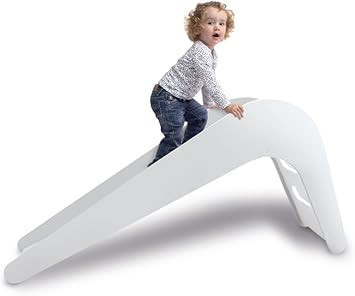 Jupiduu Kids Slide - Toddler Indoor Wooden Slide for Living Room and Children's Room in White. Wo... | Amazon (US)