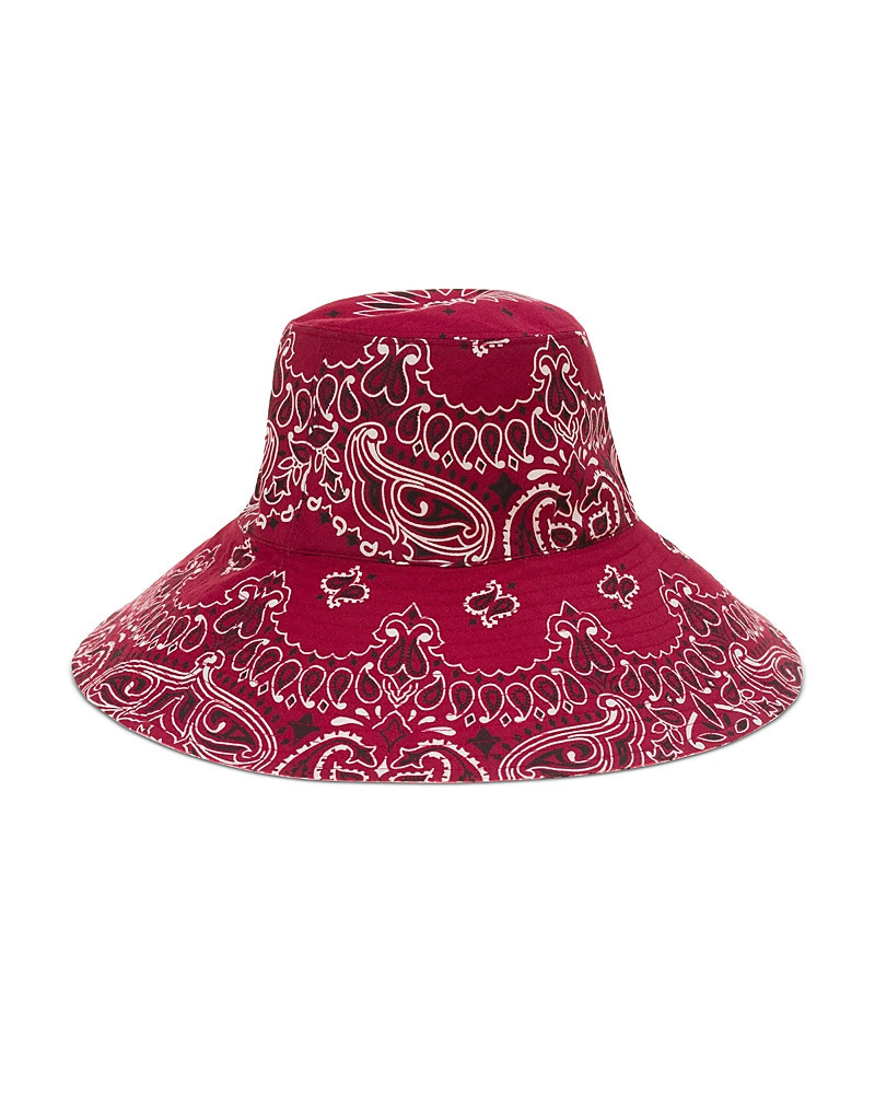 Call it By Your Name Capeline Paisley Cotton Button Hat | Bloomingdale's (US)