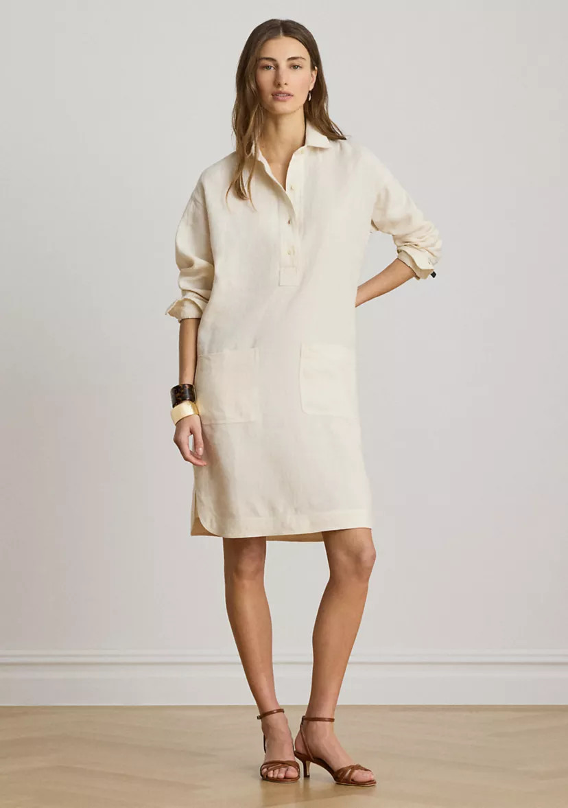 Women's Linen Shirtdress | Belk