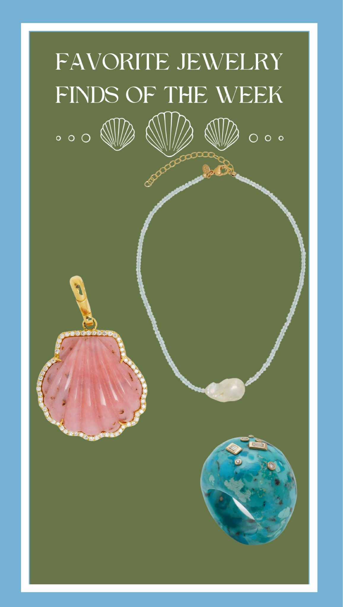 Favorite jewelry finds of the week #summer #jewelry 

#LTKSeasonal #LTKbeauty #LTKstyletip