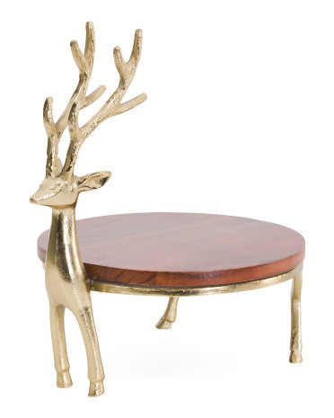 14in Stag Cake Serving Plate | Global Home | Marshalls | Marshalls