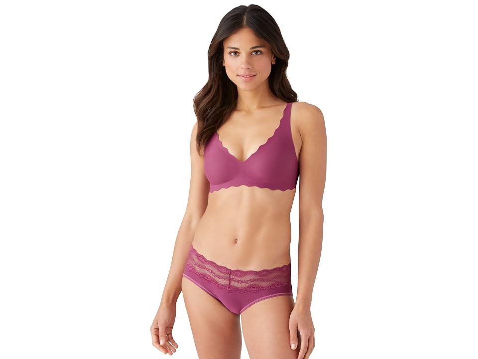 b.tempt'd by Wacoal b.wow'd Wireless Bra 952287 (Raspberry Coulis) Women's Lingerie | Zappos