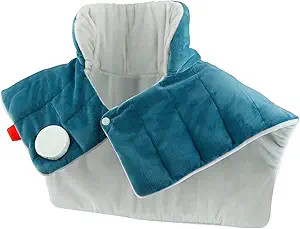 Comfytemp Heating Pad for Neck and Shoulders and Back, 2.6lb Weighted Electric Heat Pad for Pain ... | Amazon (US)