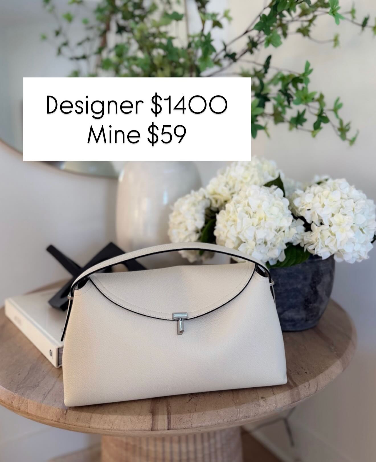 Designer bag look alike white purses elevated style women's fashion accessories Annbrstylee 

#LTKOver40 #LTKdayinmylife #LTKmomlife