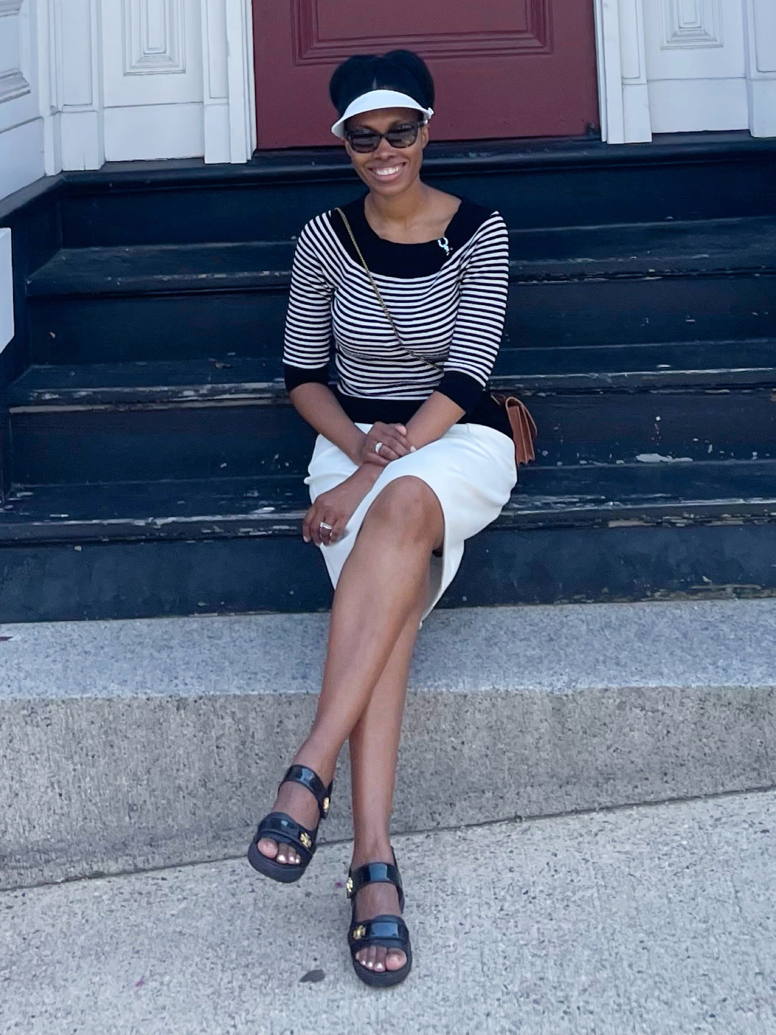 Kira Sandal 🖤 #toryburch