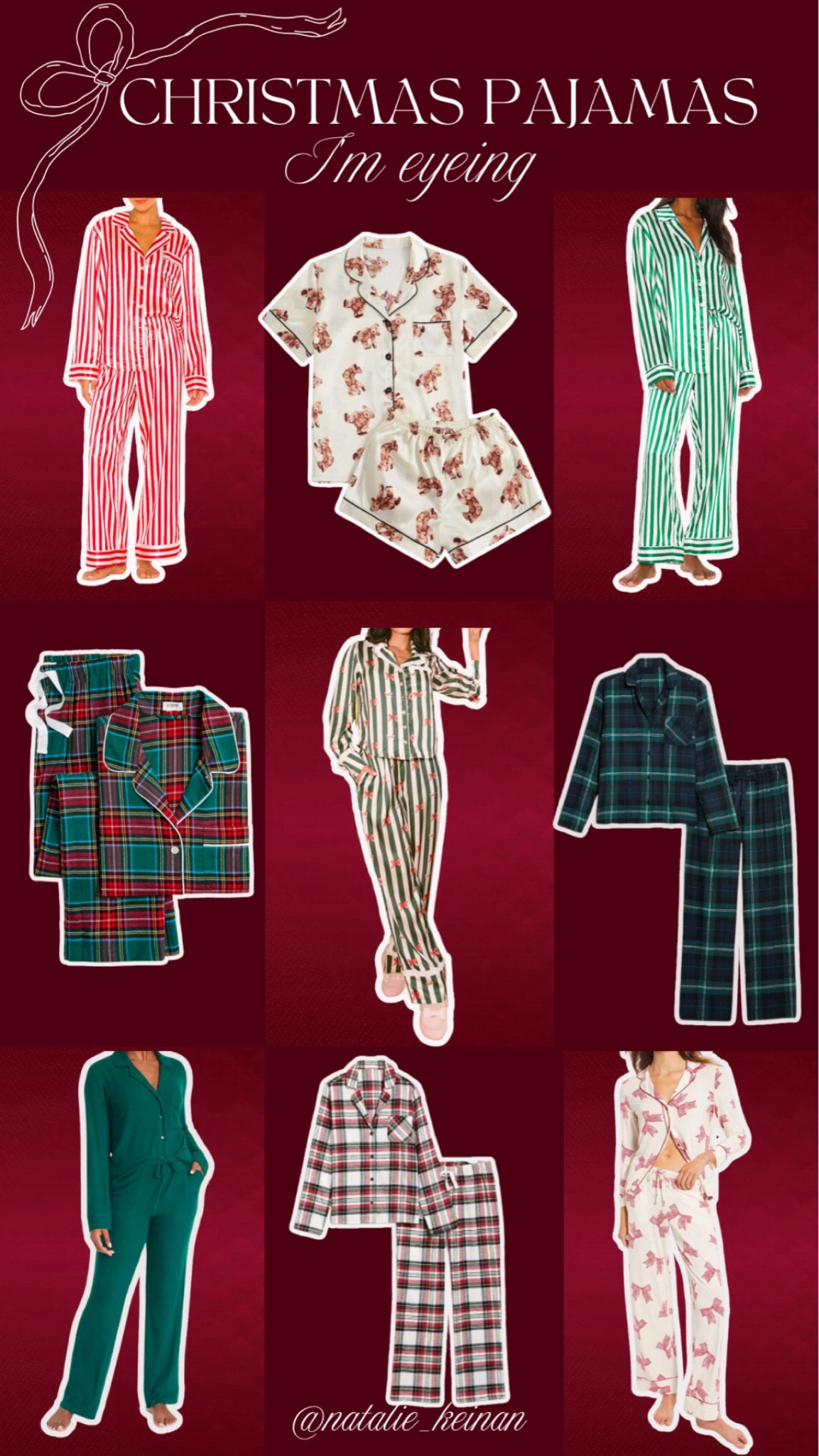 Christmas pajamas I’m eyeing!!!


#LTKStyleTip #LTKFindsUnder50 #LTKSeasonal