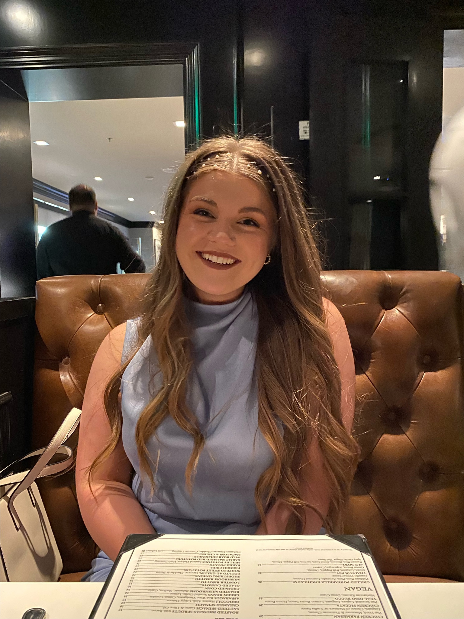 Fancy hair for date night🥰 These stick pearls were so easy to put on and lasted all night!! 

#LTKstyletip #LTKfindsunder100 #LTKbeauty