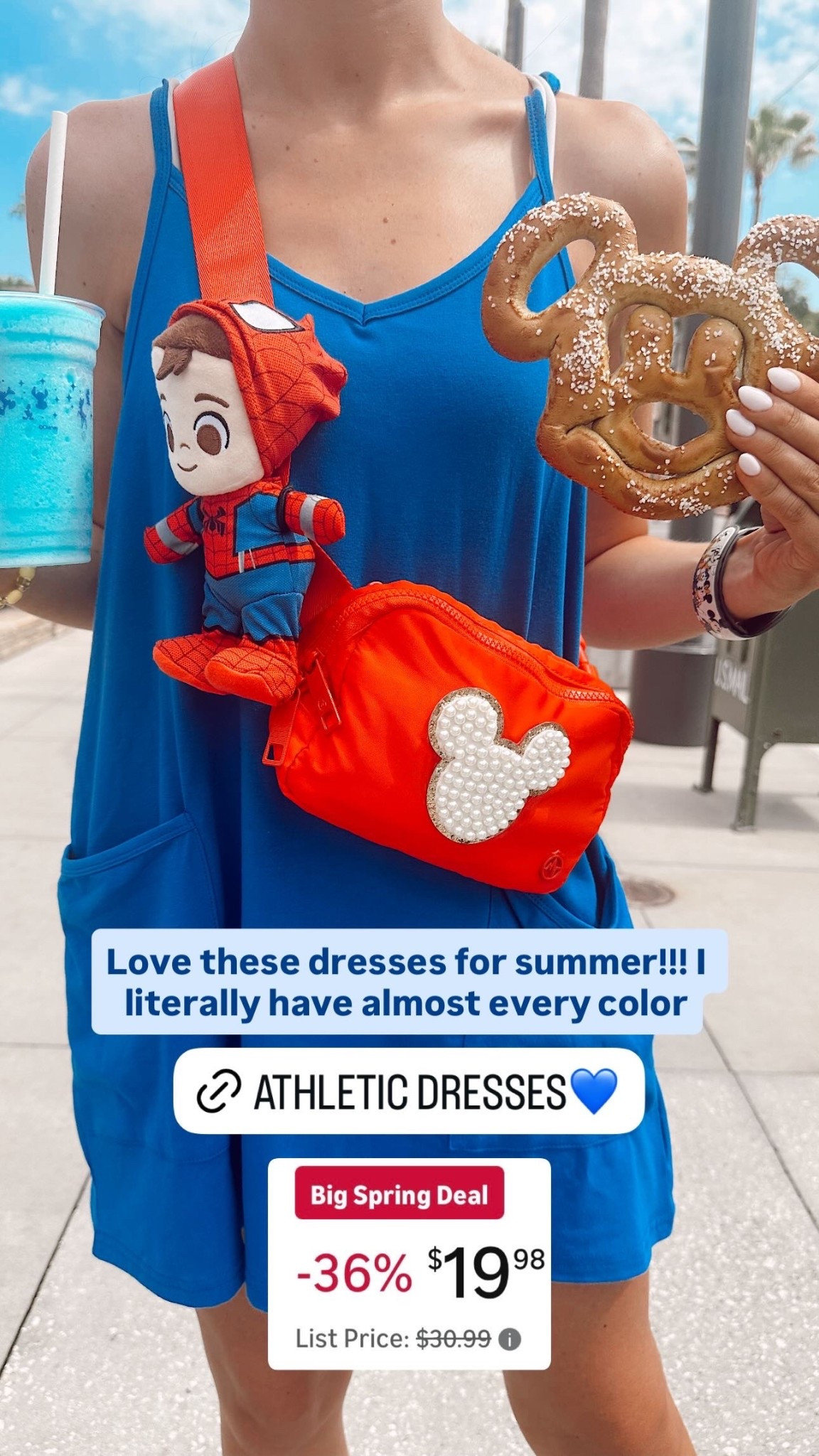 These athletic dresses are my go to for summer🩵 AMAZON BIG SPRING SALE!!! Amazon finds, Amazon deals, Amazon prime day, summer fashion, summer outfits, athletic outfit, Disney outfit, comfy stretchy  athletic romper, athletic dress, cute workout outfit #amazon

#LTKSaleAlert #LTKSeasonal #LTKootd
