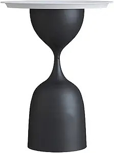 End Table Side Table Nightstand Coffee Table Snack Table Round Tea Table Metal End Table Iron Art... | Amazon (US)