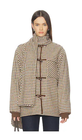 Retro Blanket Jacket in Blonde Multi | Revolve Clothing (Global)