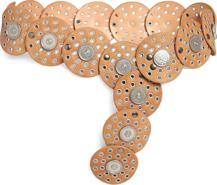 Vince Camuto Concho Grommet Disc Belt | Nordstromrack | Nordstrom Rack