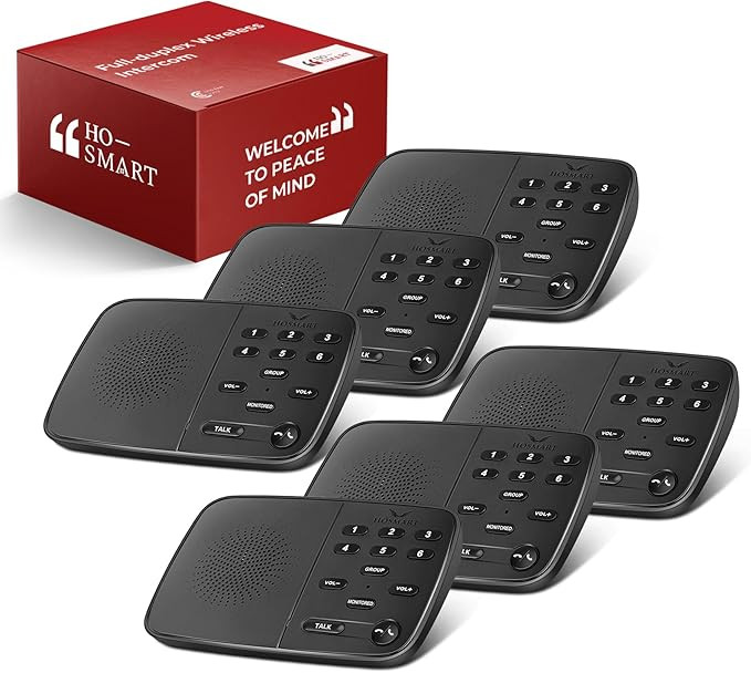 Hosmart Intercoms Wireless for Home UltraSpeak Pro, 2025 Full Duplex Wireless Intercom System for... | Amazon (US)