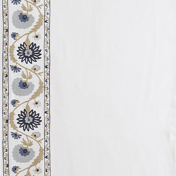 Varenna Crewel Suzani Border Drapery Panels - Set of 2 | Ballard Designs | Ballard Designs, Inc.