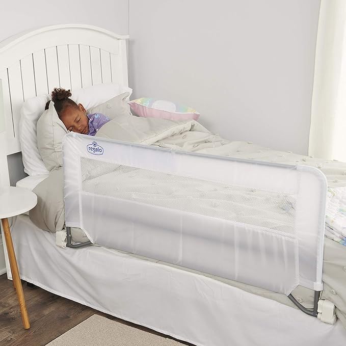 Regalo Swing Down Bed Rail Guard, with Reinforced Anchor Safety System | Amazon (US)
