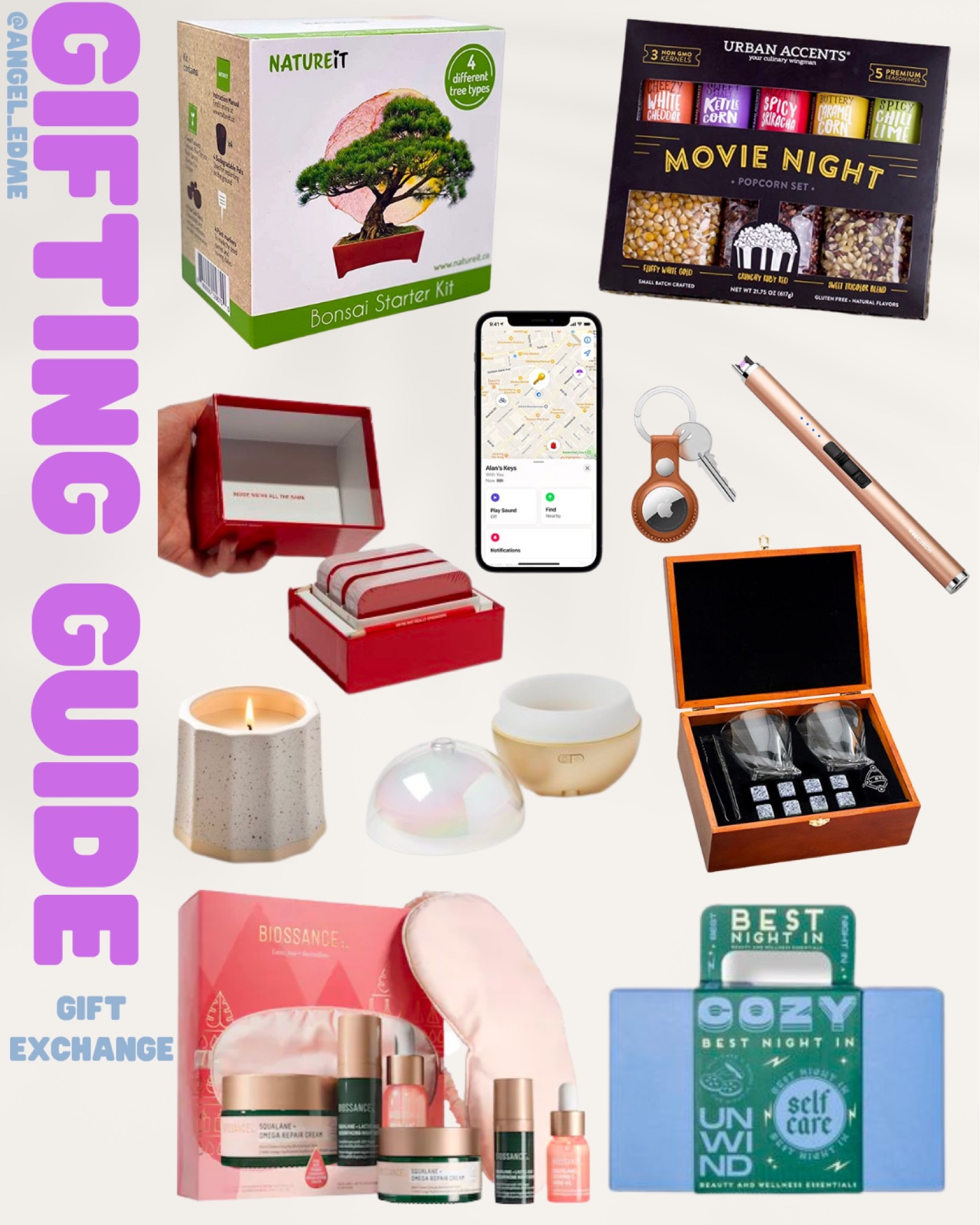 The Holidays are right around the corner! I wanted to alleviate some of the stress of the season. Here are some gift ideas perfect for exchanges.


#christmas
#christmasgifts
#giftguide
#giftexchange
#whiteelephant

#LTKHoliday #LTKSeasonal #LTKunder50