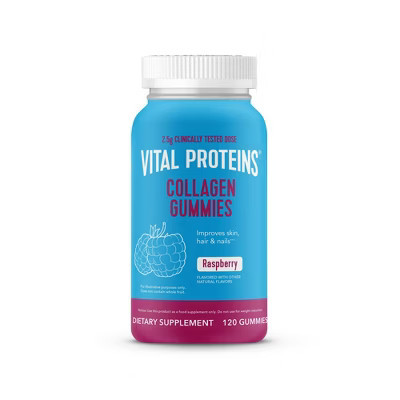 Vital Proteins Collagen Gummies - Raspberry - 120ct | Target