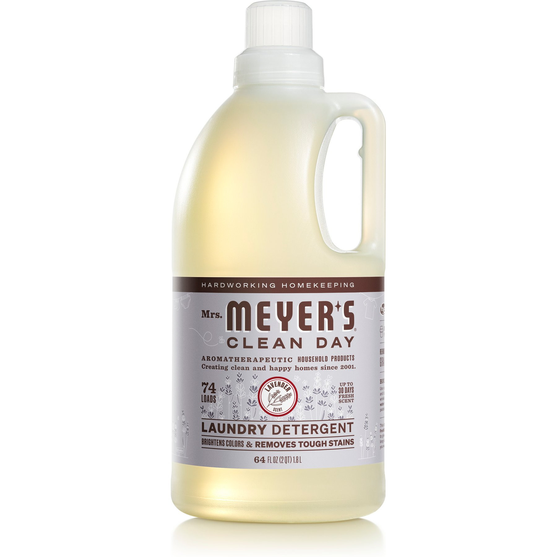 Mrs. Meyer's Clean Day Laundry Detergent. Lavender Scented, 64-fl oz bottle | Chewy