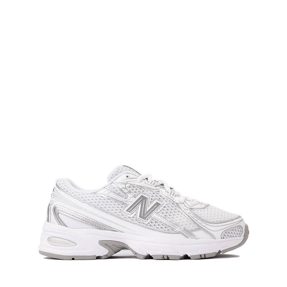 New Balance 740 Athletic Shoe - Little Kid - White / Silver Metallic | Journeys