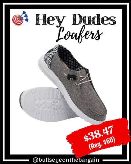  RUN DEAL!!!!!! Hey Dude Wendy Slip On Loafers!!!
PRICE DROP!! $38.47!!

#LTKsalealert #LTKunder50 #LTKshoecrush