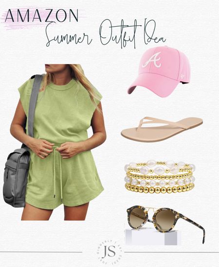 A bump, friendly, and cute and casual women’s summer outfit idea from Amazon. Bright and colorful fun summer outfits. Barely their Tkees sandals. Easy women’s summer outfits. Pregnancy outfits for summer. Non-maternity pregnancy outfits. 

#LTKFindsUnder50 #LTKBump #LTKActive