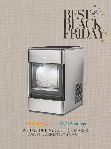 We use or nugget ice maker daily! Would make a great gift this season, StylinByAylin 

#LTKhome #LTKCyberweek