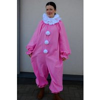 Pink Circus Clown Costume Adult Unisex Suite Vintage Halloween Cosplay Jumpsuit Birthday Party Photo | Etsy (US)