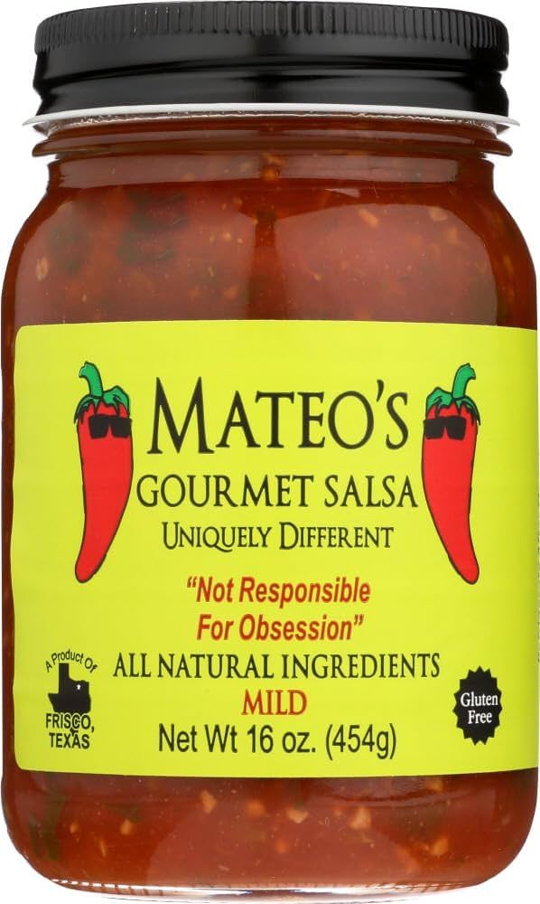 Mateos Gourmet Salsa Mild 16 oz (Pack Of 6) | Amazon (US)
