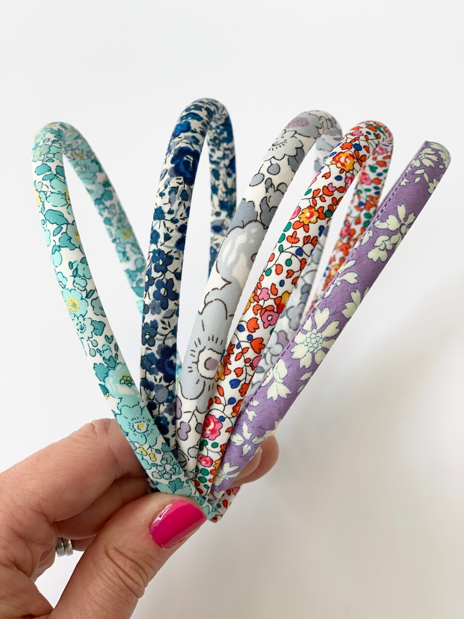 Liberty Print Alice Band floral hair accessory scrunchie | Etsy | Etsy (US)