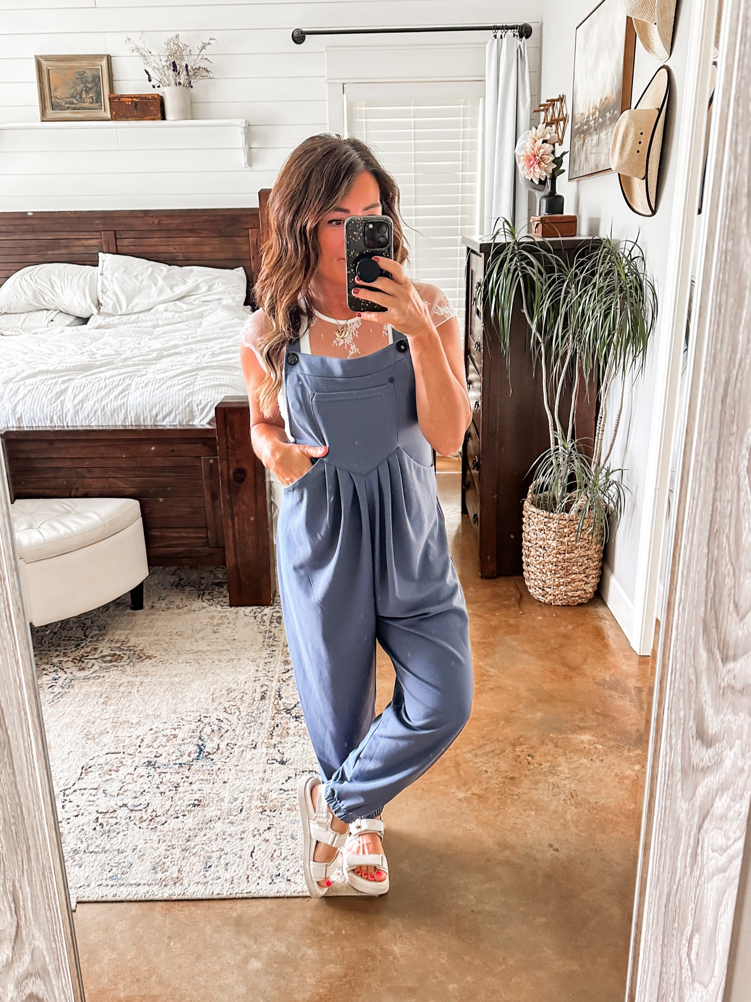 Short girl approved jumpsuit 

#LTKStyleTip