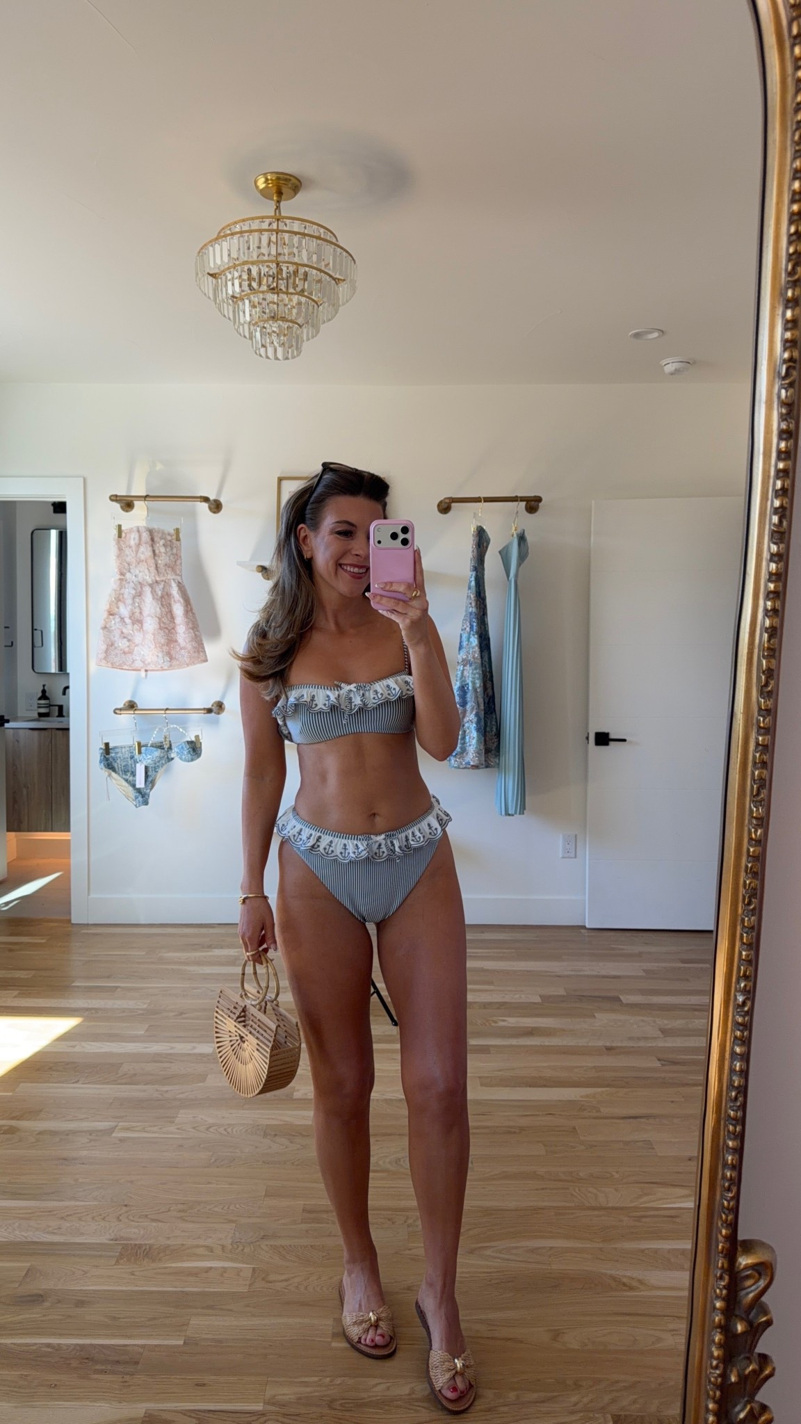 Resortwear and swim looks summer destination blue striped bikini beach outfit

Electric picks code: emerson20

Wearing my usual small/2 in most
Medium in bikini bottoms

Resortwear
Swimwear
Bikini
Beach
Pool day
Destination
Summer vacation

#LTKgrwm #LTKSeasonal #LTKTravel