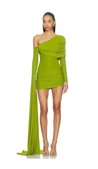 Deme by Gabriella The Bridget Dress in Green. - size M | Revolve Clothing (Global)