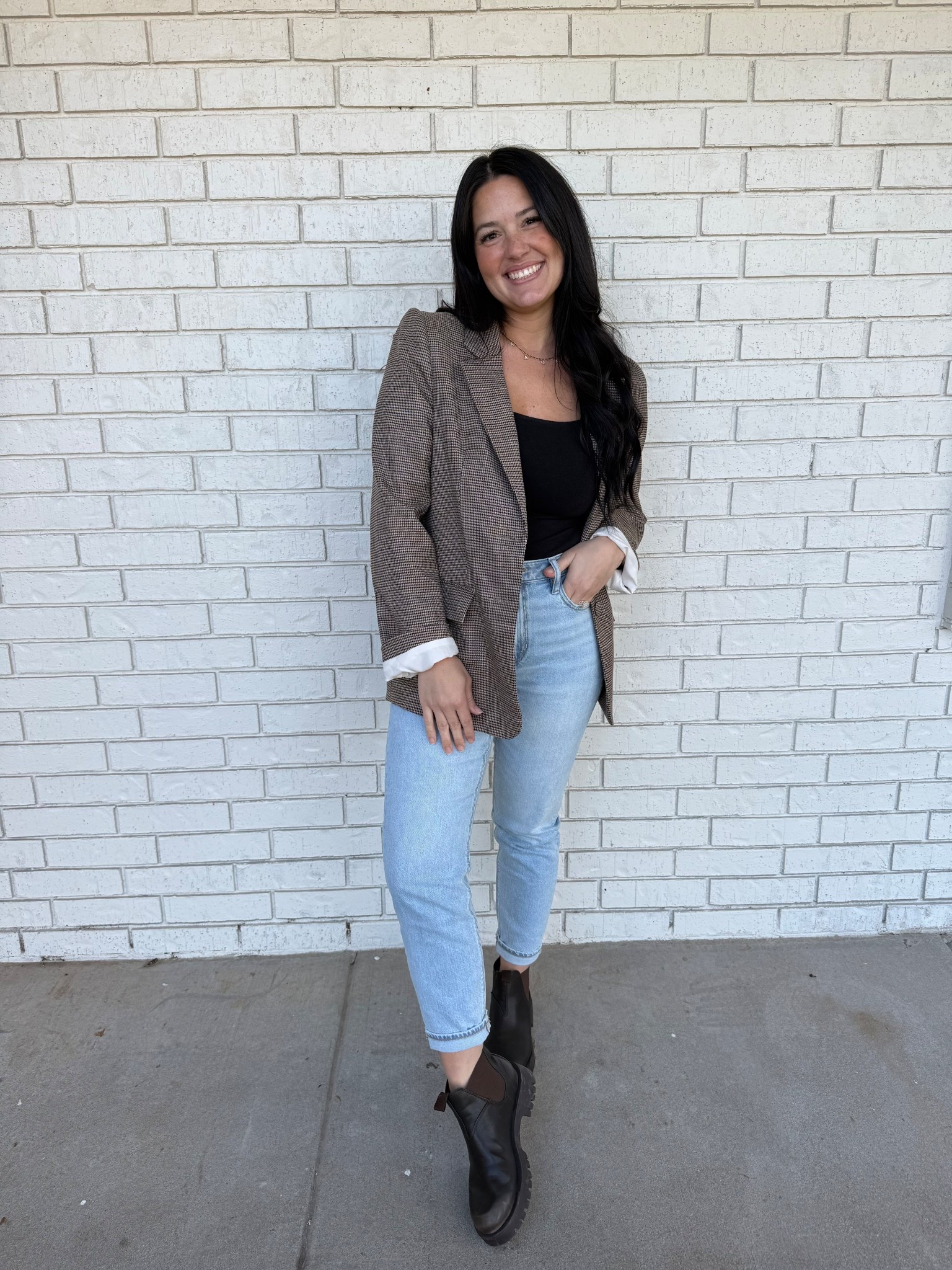 Outfit of the day for church this chilly Sunday morning! 

#LTKootd #LTKMidsize #LTKdayinmylife