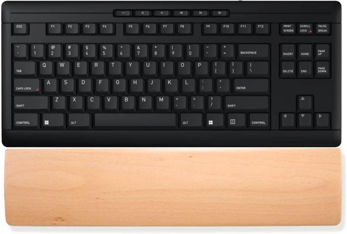 HomeDo Wooden Wrist Rest for Mechanical Keyboards, Support pad for Palm, Ergonomic Rest for Typin... | Amazon (US)