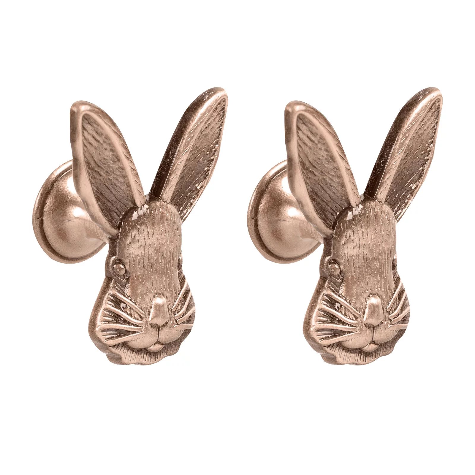 2pcs Bunny Door Rabbit Dresser Knobs Drawer Vintage Cabinet Kitchen Wardrobe Door Pulls Handles f... | Walmart (US)