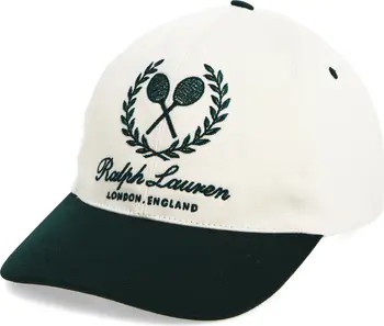 Ralph Lauren Purple Label Embroidered Twill Baseball Cap | Nordstrom | Nordstrom