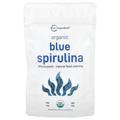Micro Ingredients Organic Blue Spirulina, 2 oz (60 g) | Target