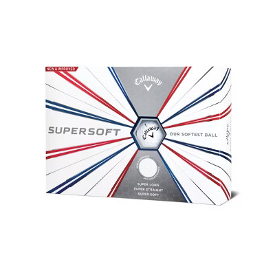 Callaway Supersoft Golf Balls 12pk - White | Target