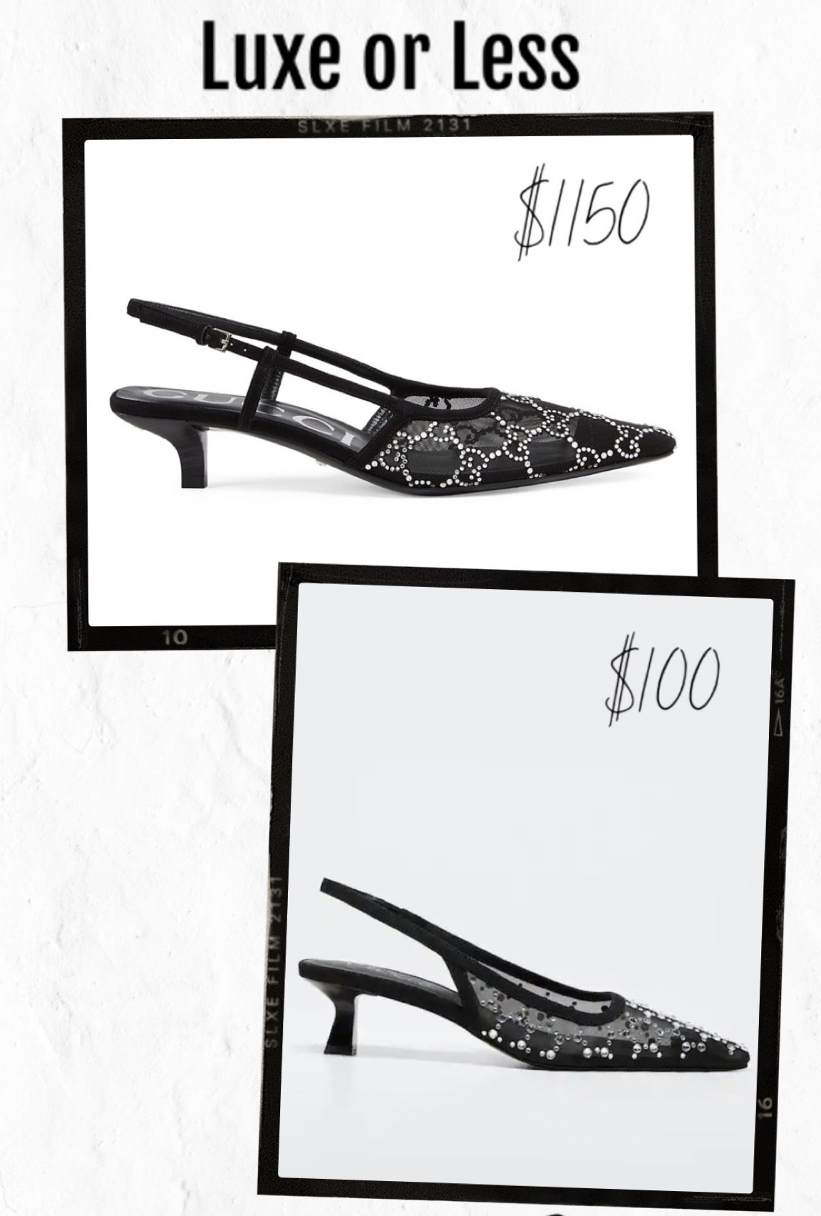 Luxe or less! Great designer lookalike. Perfect heels for all your holiday events. 

Sparky heels, kitten heel, rhinestone shoes, gift ideas, gift ideas for her, shoe crush, holiday gift, The Stylizt. 





#LTKHoliday #LTKGiftGuide #LTKshoecrush
