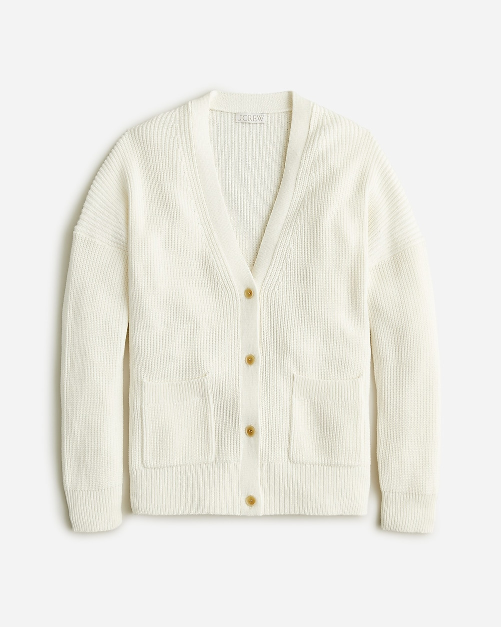 V-neck cotton-blend cardigan sweater | J. Crew US