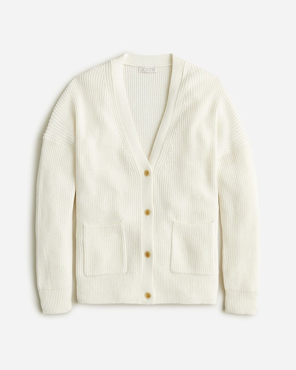 V-neck cotton-blend cardigan sweater | J.Crew US