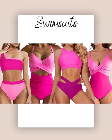 Swimsuit under $50, pink swimsuit, one piece swimsuit 

#LTKtravel #LTKfindsunder50 #LTKswim