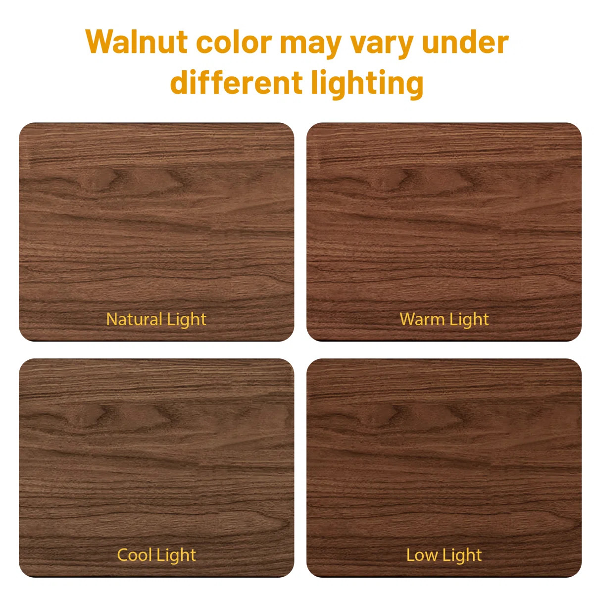 Modern Walnut Coffee Table With 4 Storage Drawers | Wayfair North America