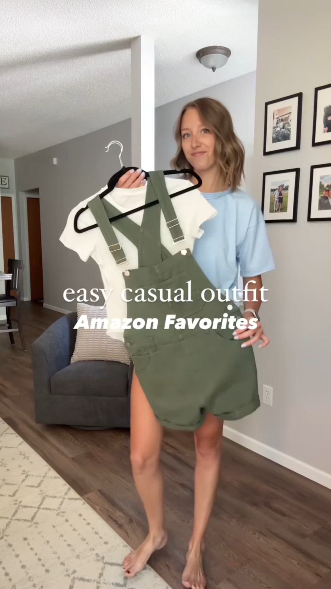 Follow @helloemmamarie for more affordable finds! Comment “SHOP” for details sent to your inbox! 💌

These olive green shortalls are so comfy + come in a ton of colors! The bodysuit is a great look for less and comes in a 5 pack for under $40! 🫶🏼 both have been a bestseller over on my @amazon page, they’re so good 🙌🏼

https://liketk.it/4Obn9 #ltkstyletip #ltkfindsunder50 #ltkmidsize #fallfashion #amazonfallfashion #amazonfashion