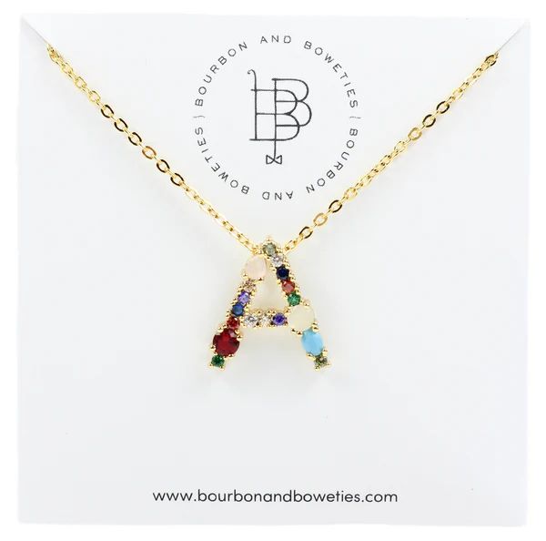 Heirloom Initial Necklace | Bourbon and Boweties