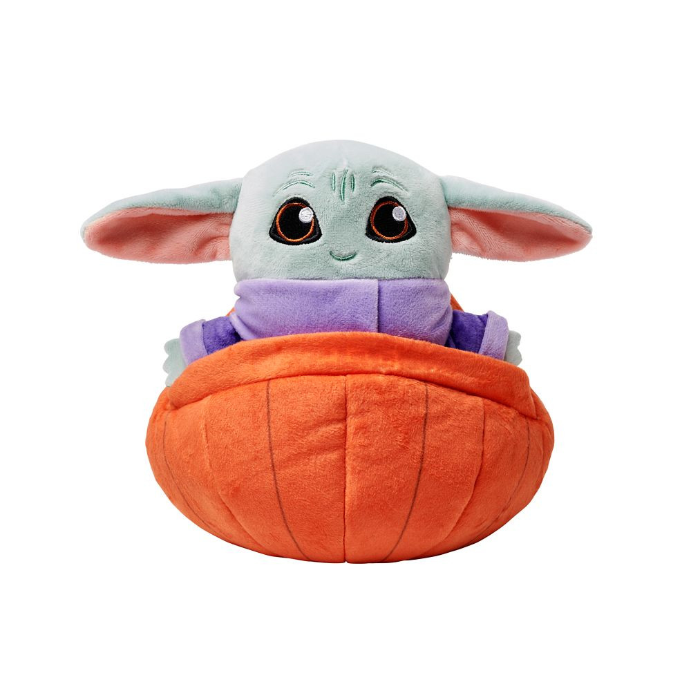 Grogu Plush in Pumpkin Shell – Star Wars: The Mandalorian – Small 8'' | Disney Store