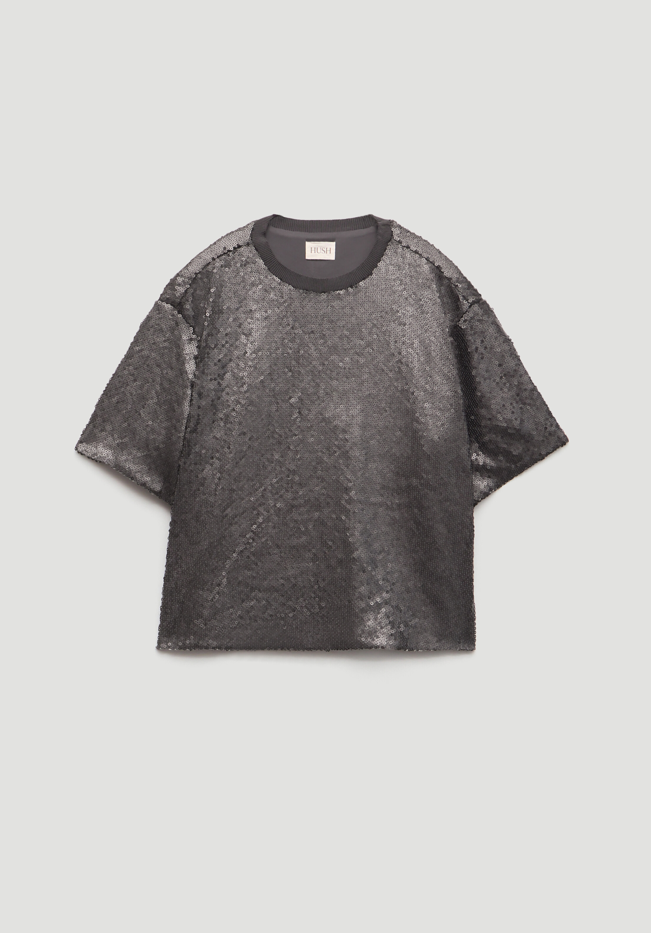 Holly Co-ord Sequin T-Shirt | Hush UK