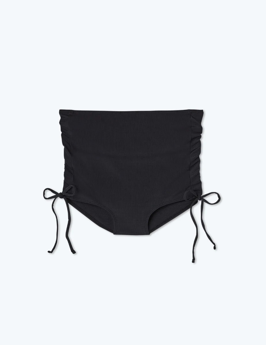 Details⌄Little details make a big splash on our Maternity Cinched High Rise swim bottom. This e... | SummerSalt