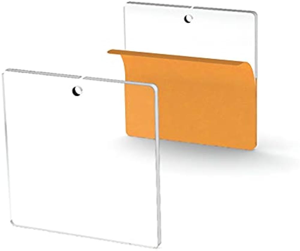 25 Acrylic Square Clear with Hole (Select Size) (3.0") | Amazon (US)