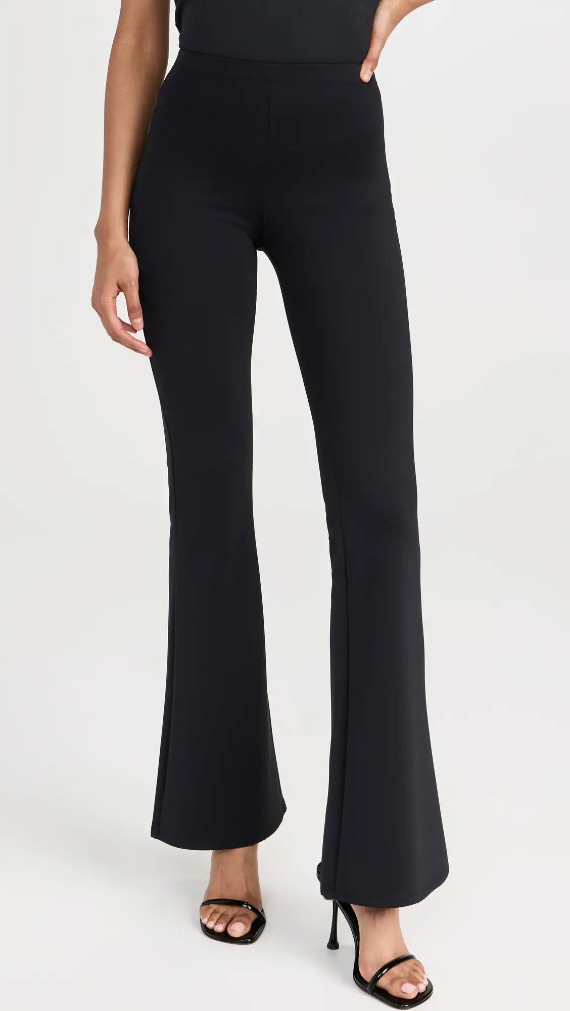 Good American Scuba Pull On Flare Pants | Shopbop | Shopbop