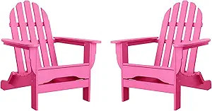 DuroGreen Adirondack Chairs Made with All-Weather Tangentwood, Set of 2, Oversized, High End Clas... | Amazon (US)